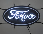 FoMoCo Junior Neon Sign with Backing
