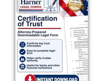 Certification of Trust