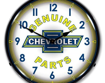 Weitere Uhren Chevy Chevrolet Alarm Desk Clock 