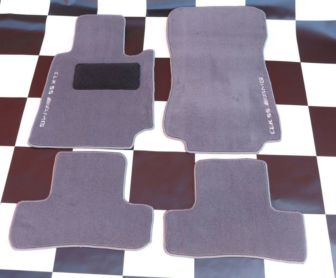 199802 W208 CLK320 CLK430 MBnz CLK 55 AMG Floor Mats Dark Etsy