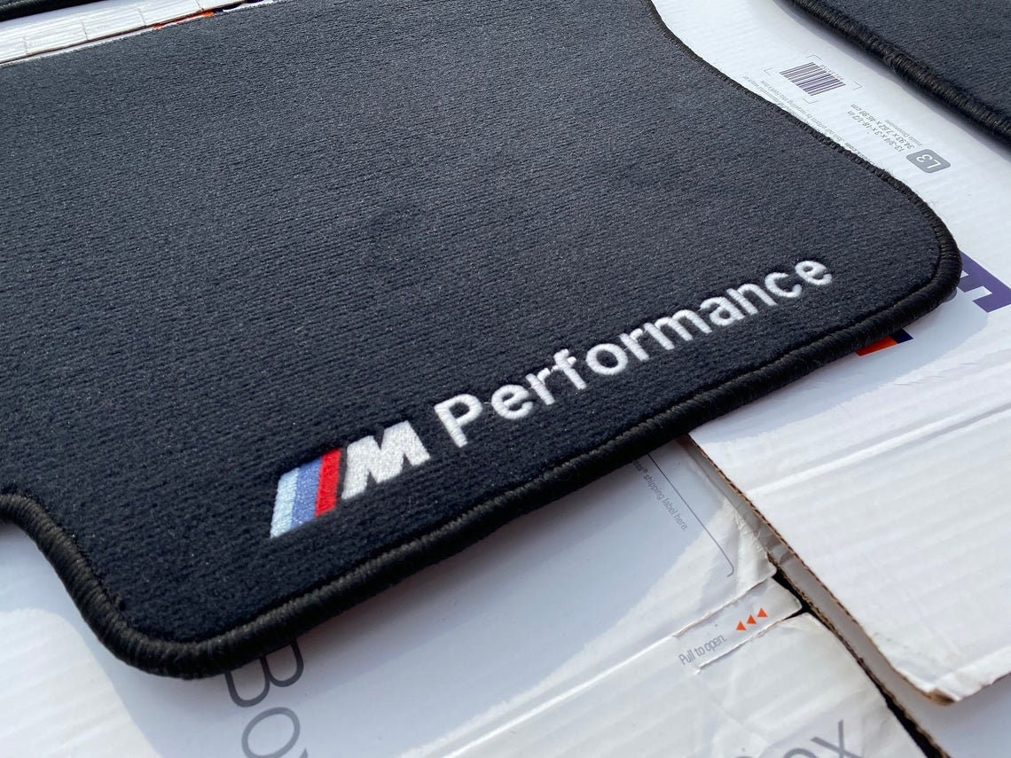 For BMW 4 Series F32 M4 M Performance Floor Mats Black Etsy