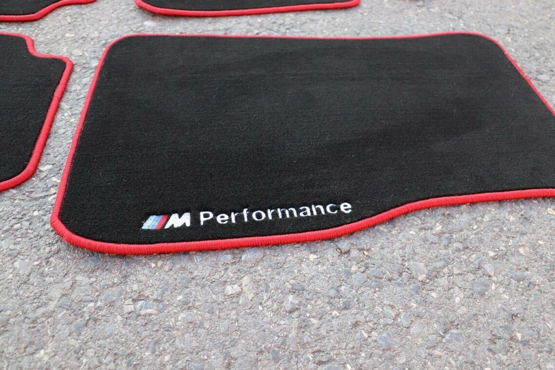 For BMW 4 Series F32 M4 M Performance Floor Mats Black Etsy
