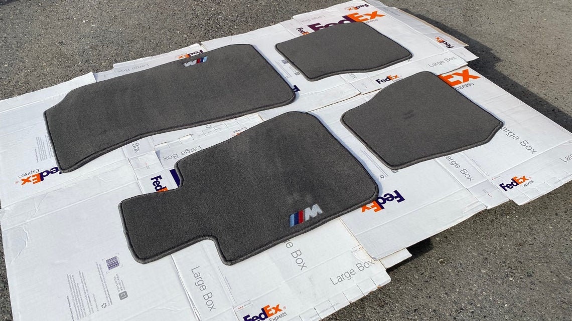Floor Mats Carpet Gray For BMW 3 Series M3 E30 M Convertible Etsy