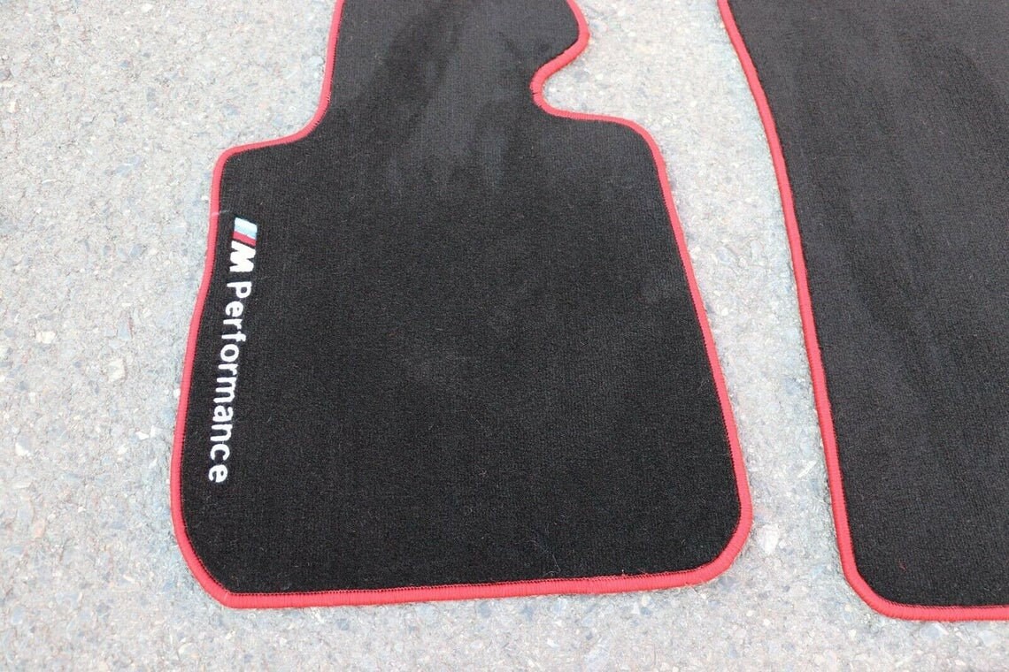 For BMW 4 Series F32 M4 M Performance Floor Mats Black Etsy
