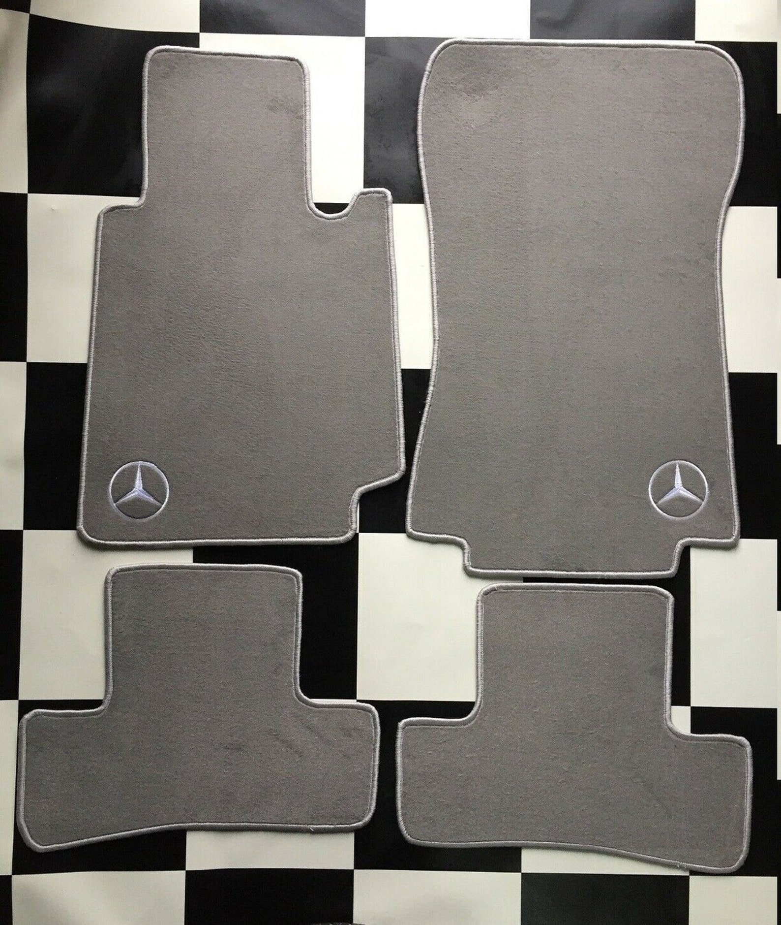199802 W208 CLK320 CLK430 MBnz CLK 55 AMG Floor Mats Gray Etsy