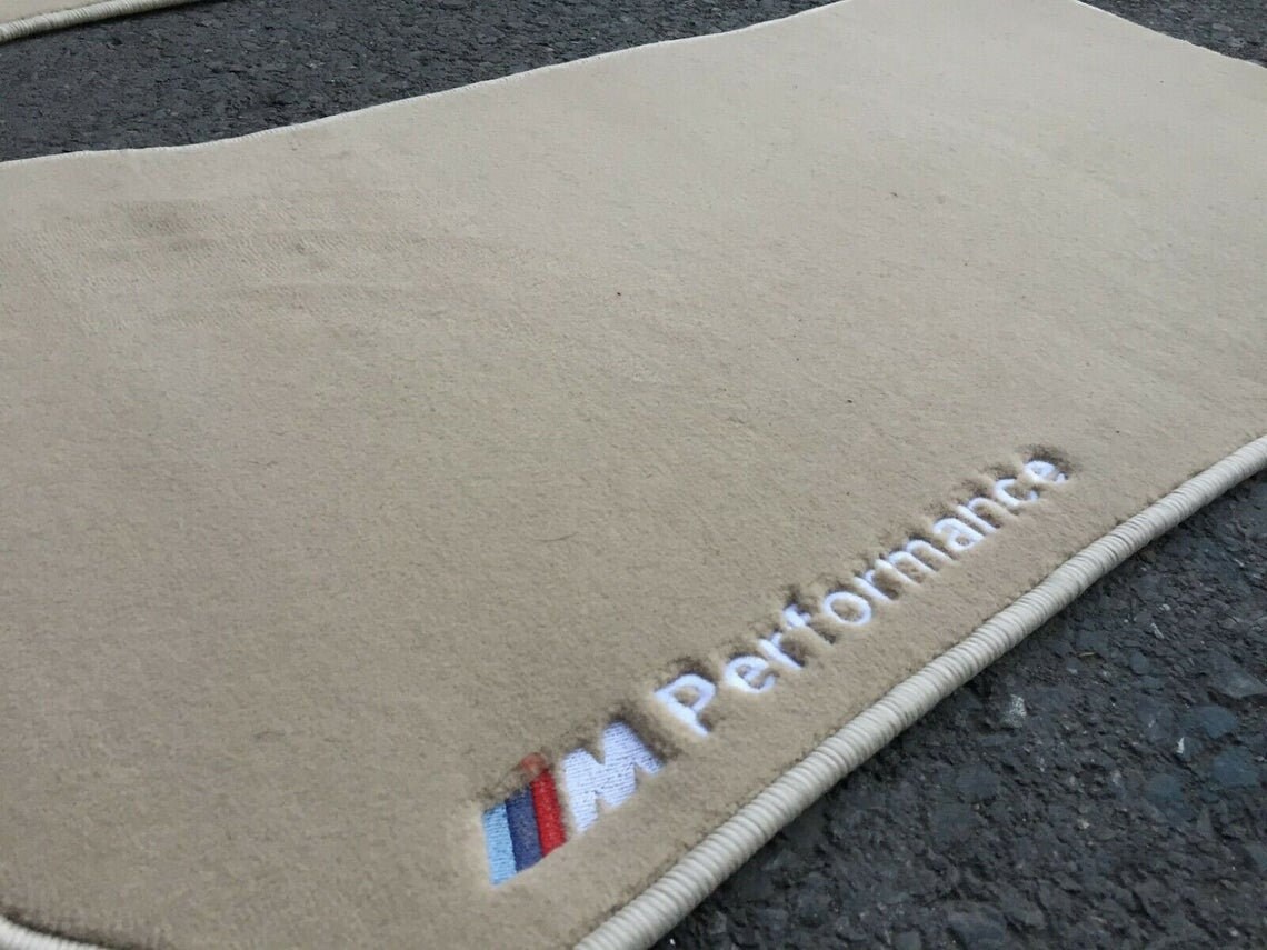 Floor Mats Beige For BMW 5 Series M5 E39 M Performance High Etsy