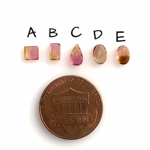 Natural Bi-Color Tourmaline Cut ,Watermeon Tourmaline Cut ,Bio-Tourmaline Faceted Loose Gemstone For Jewelry Making ,Price Per Piece