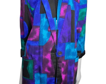Blazer colorido vintage