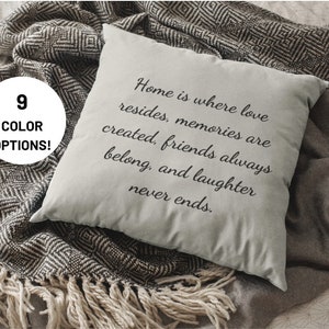 Throw Pillows With Words Etsy
