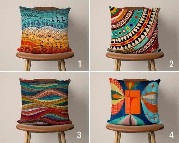 Vibrant Multicolor Acrylic Polyester Pillows: Stylish Comfort for