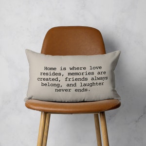 Your Custom Quote Pillow Cover, Customized Text Cushion Cover, Beige Your Own Words Lumbar Pillow Case, Personalized Handmade Gift, Any Size