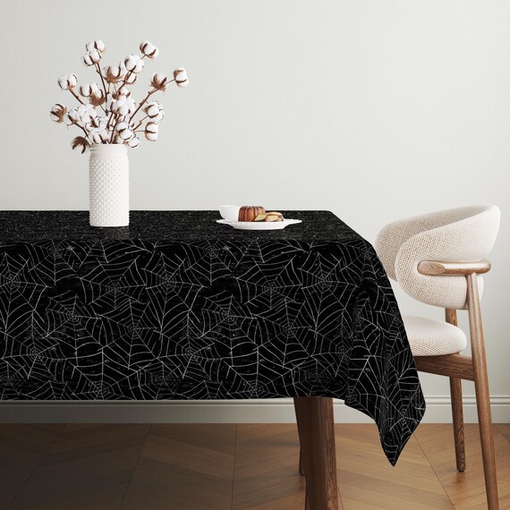 Haooryx 3er-Set Halloween Tischdecke – Niedliches Geister-Design, Wasserdicht, Rosa
