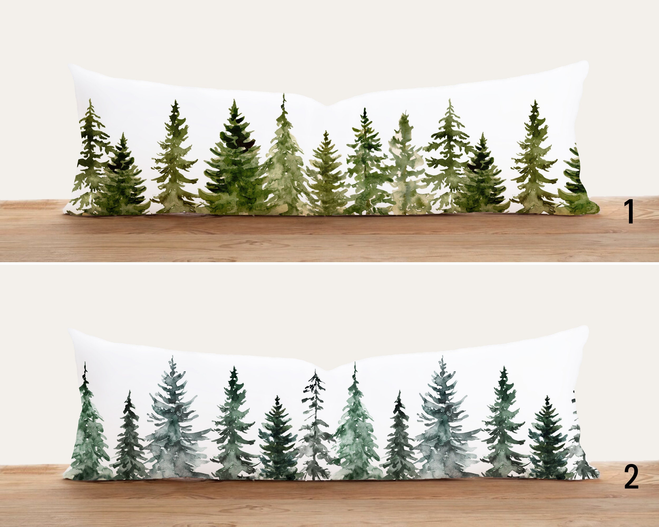 Pine tree throw pillows hotsell
