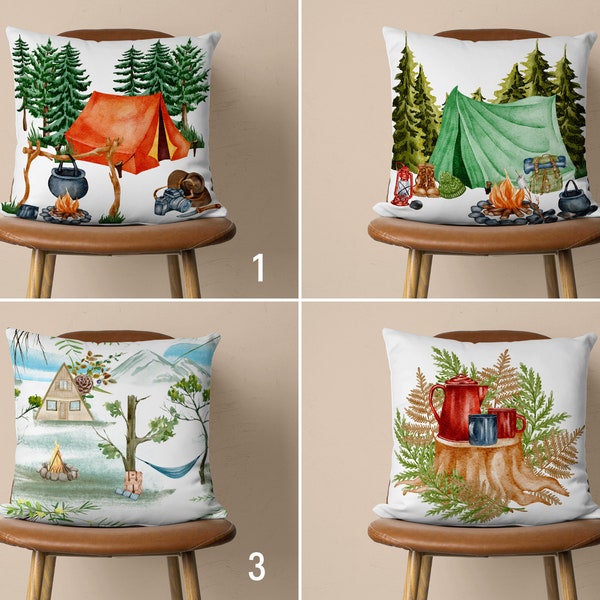 Camper Pillow Etsy
