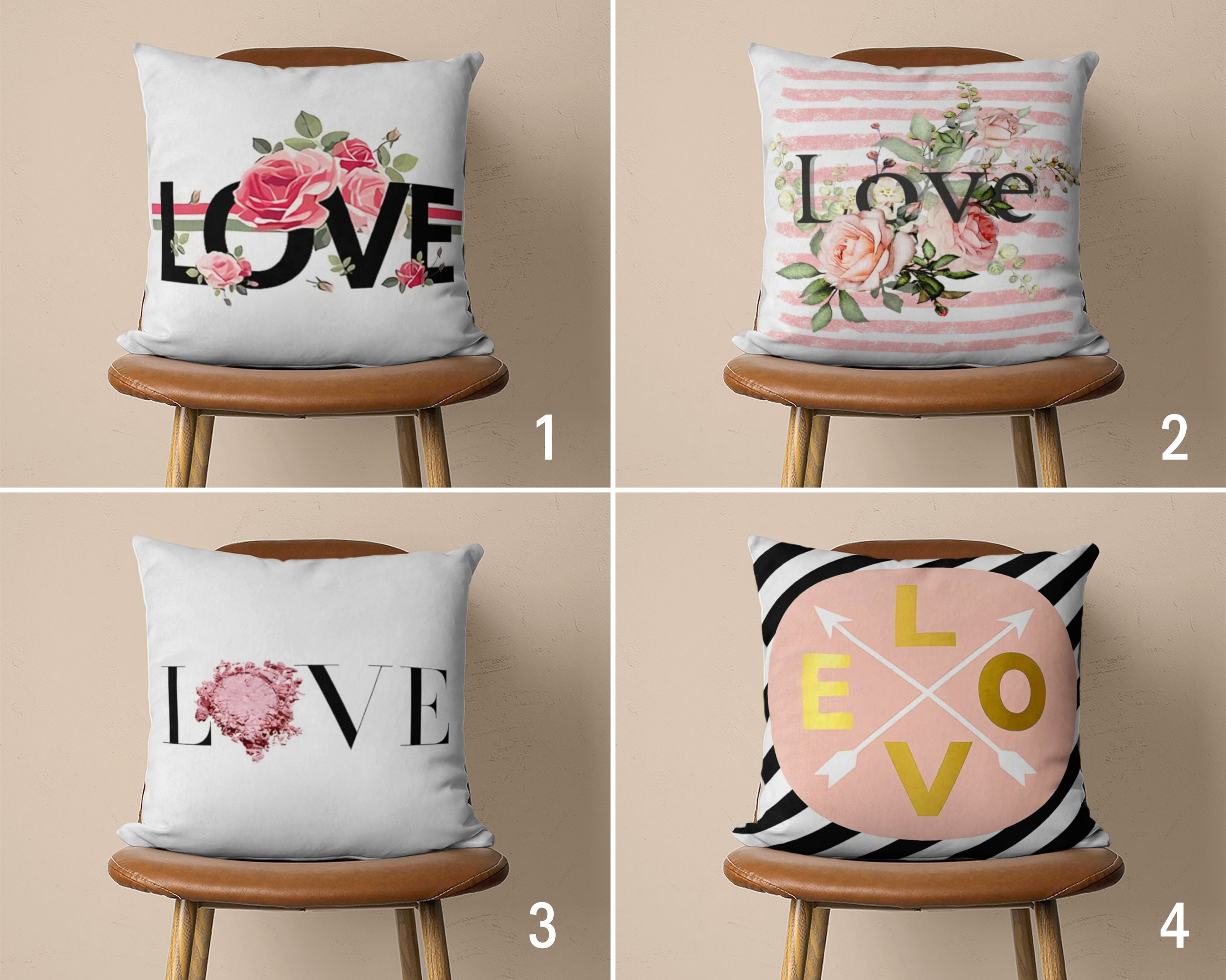 Love Pillow Cover, Pink \u0026 White Cushion Cover, Valentine Throw Pillow, Love  Home Decor, Valentine's Day Gift, Cover Only, Cover Only - Etsy, image size:2500x2000