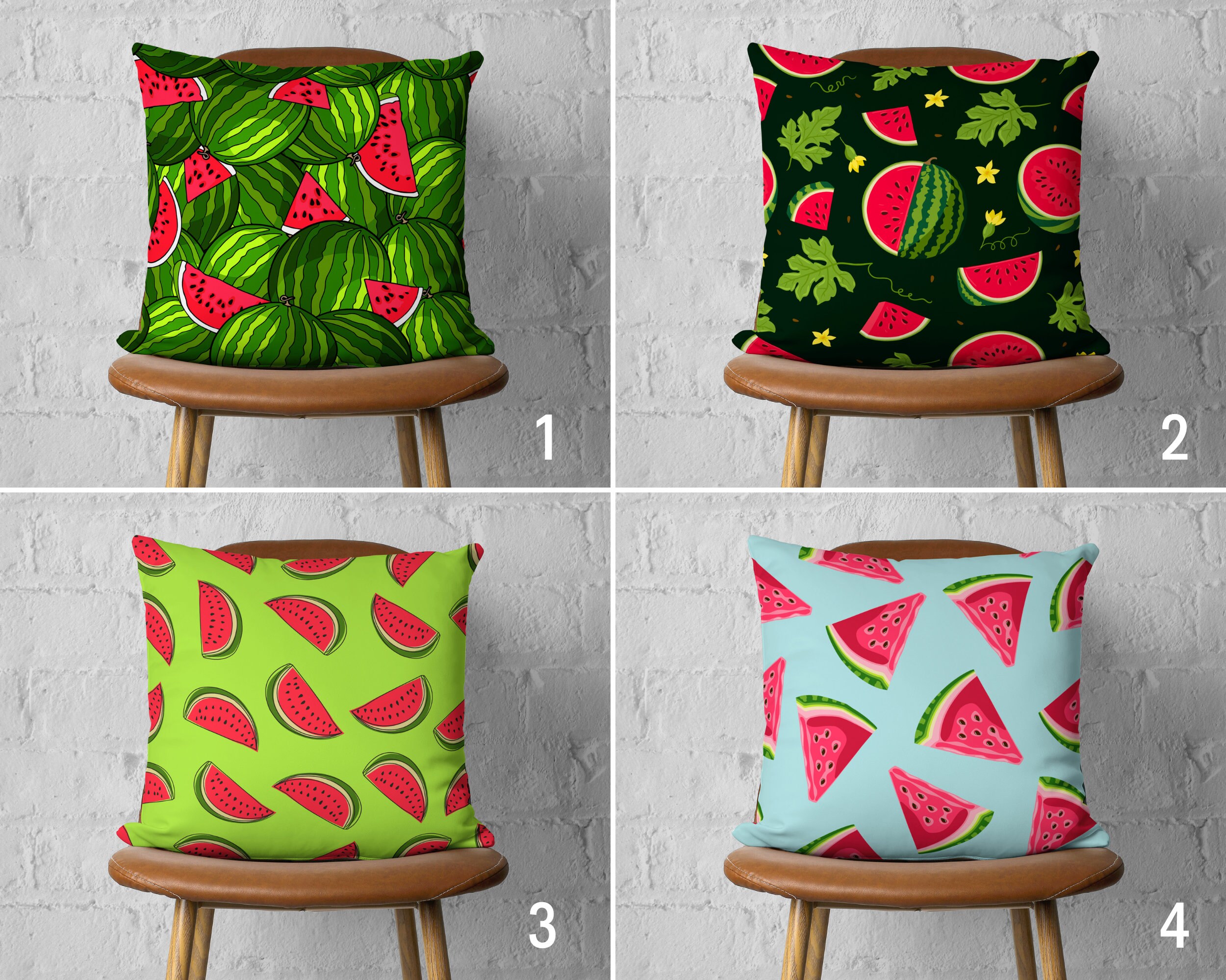 Watermelon pillow cheap