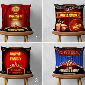 Cinema Cushion Etsy Canada