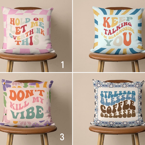 Funny Quote Pillow Etsy