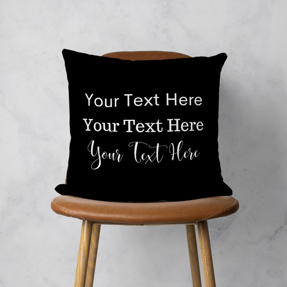 Design Your Own Personalized 18x18 Throw Pillows