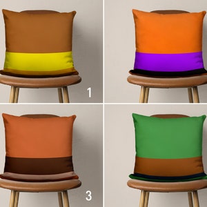 Funda de cojín con diseño moderno de carriles, colores a rayas contemporáneos, diseño de línea bohemia, 30,5 x 40,6 cm, 30,5 x 50,8 cm, 40,6 x 60,9 cm y 60,9 x 60,9 cm.