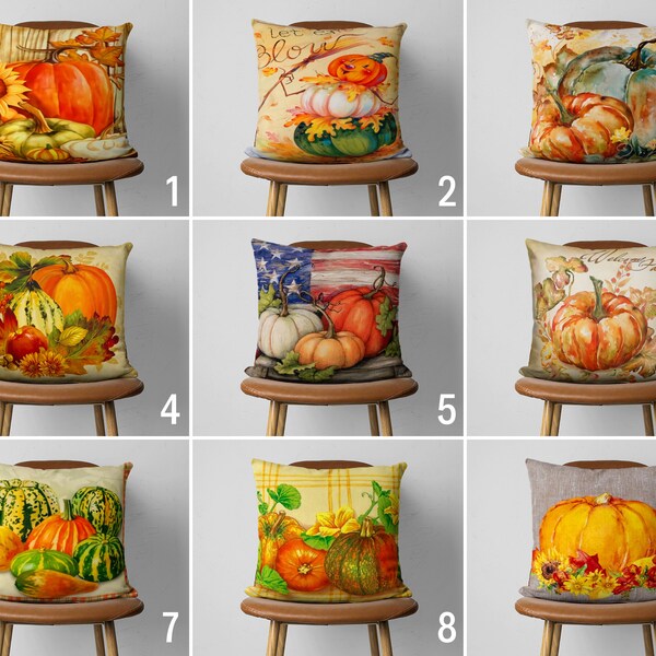Autumn Pillow Cover Etsy