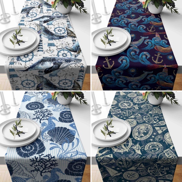 Coastal Table Runner Etsy