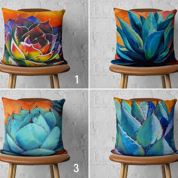 Succulent Pillow Etsy