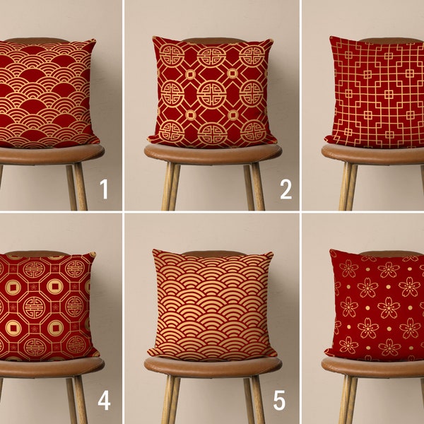 Red Yellow Pillow Etsy