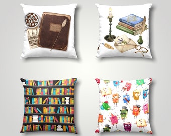 Multicolor 16x16 Reading Nerd Novel Author Chapter Book Reader Gift Dinosaur Didn´t Read Books Lover Library Literature Bookworm Throw Pillow Multicolor 16x16 Reading Nerd Novel Author Chapter Book Reader Gift Dinosaur Didn´t Read Books Lover Library Literature Bookworm Throw Pillow