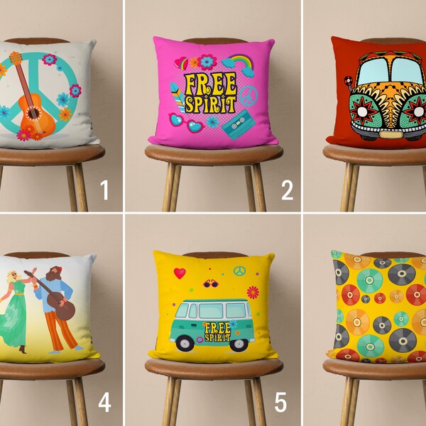 Hippie Pillow Etsy