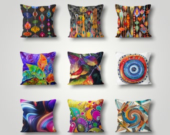 Kess InHouse Famenxt Watercolor Colorful Multicolor Pattern 26 Round Floor Pillow Kess InHouse Famenxt Watercolor Colorful Multicolor Pattern 26 Round Floor Pillow