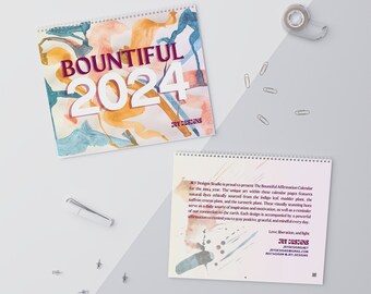 The Bountiful Affirmation Wall Calendar (2024)