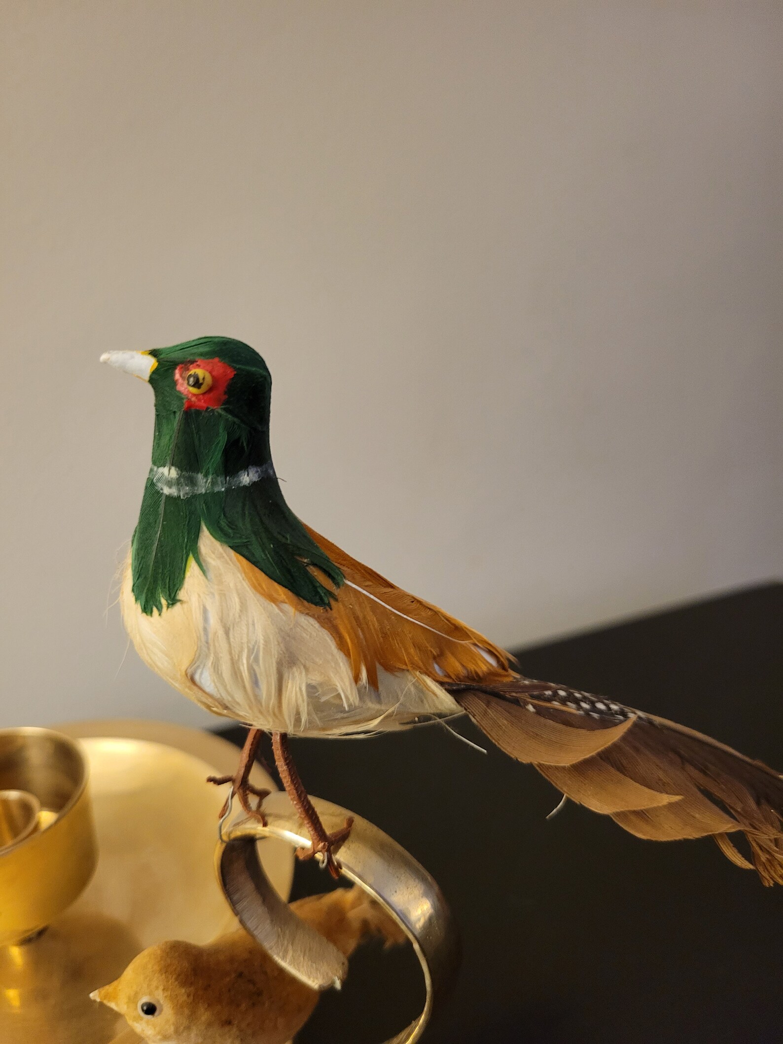 Vintage Christmas tree bird ornament pair Etsy