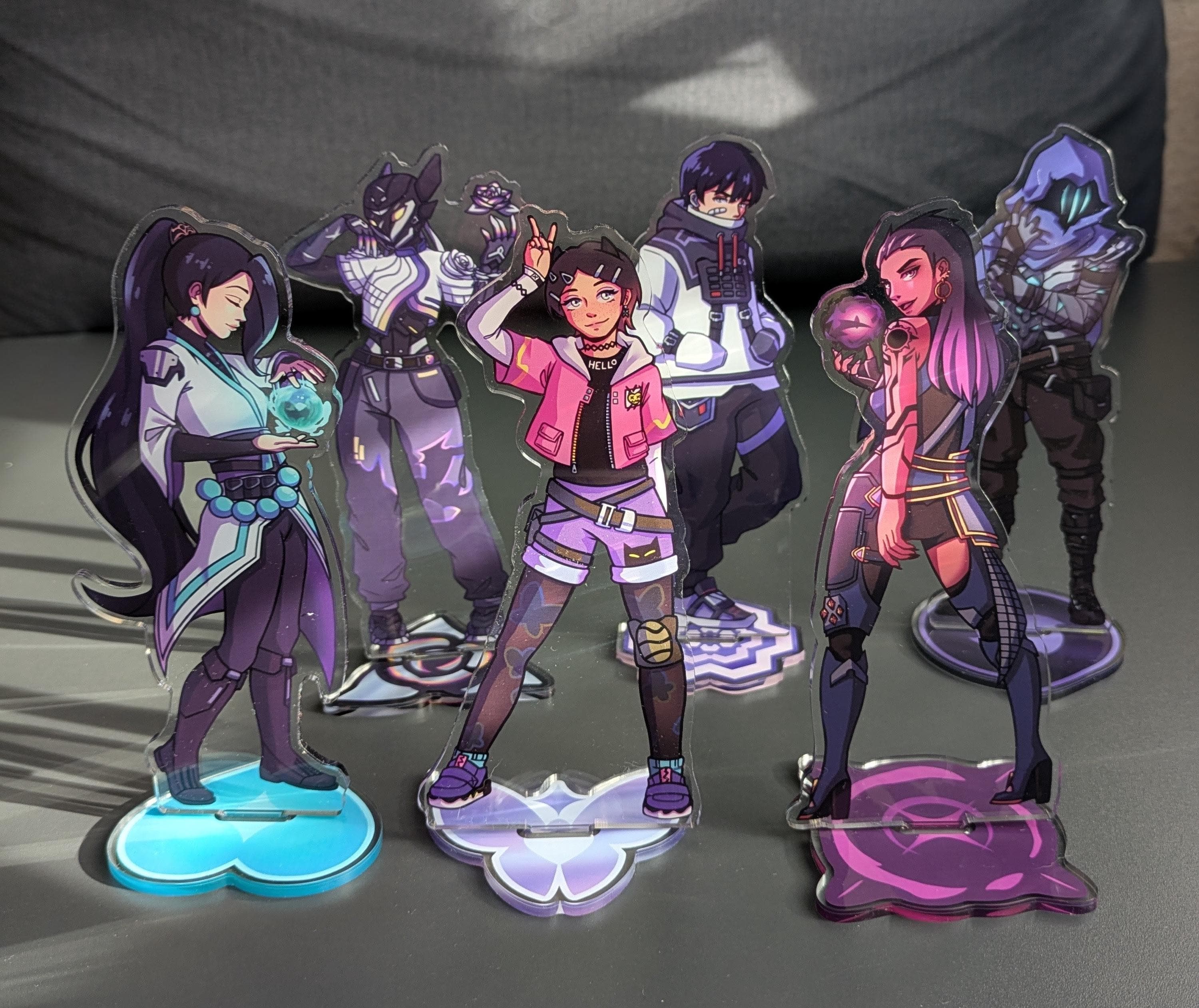 VALORANT フィギュア 5体セット Valorant figure - Etsy 日本
