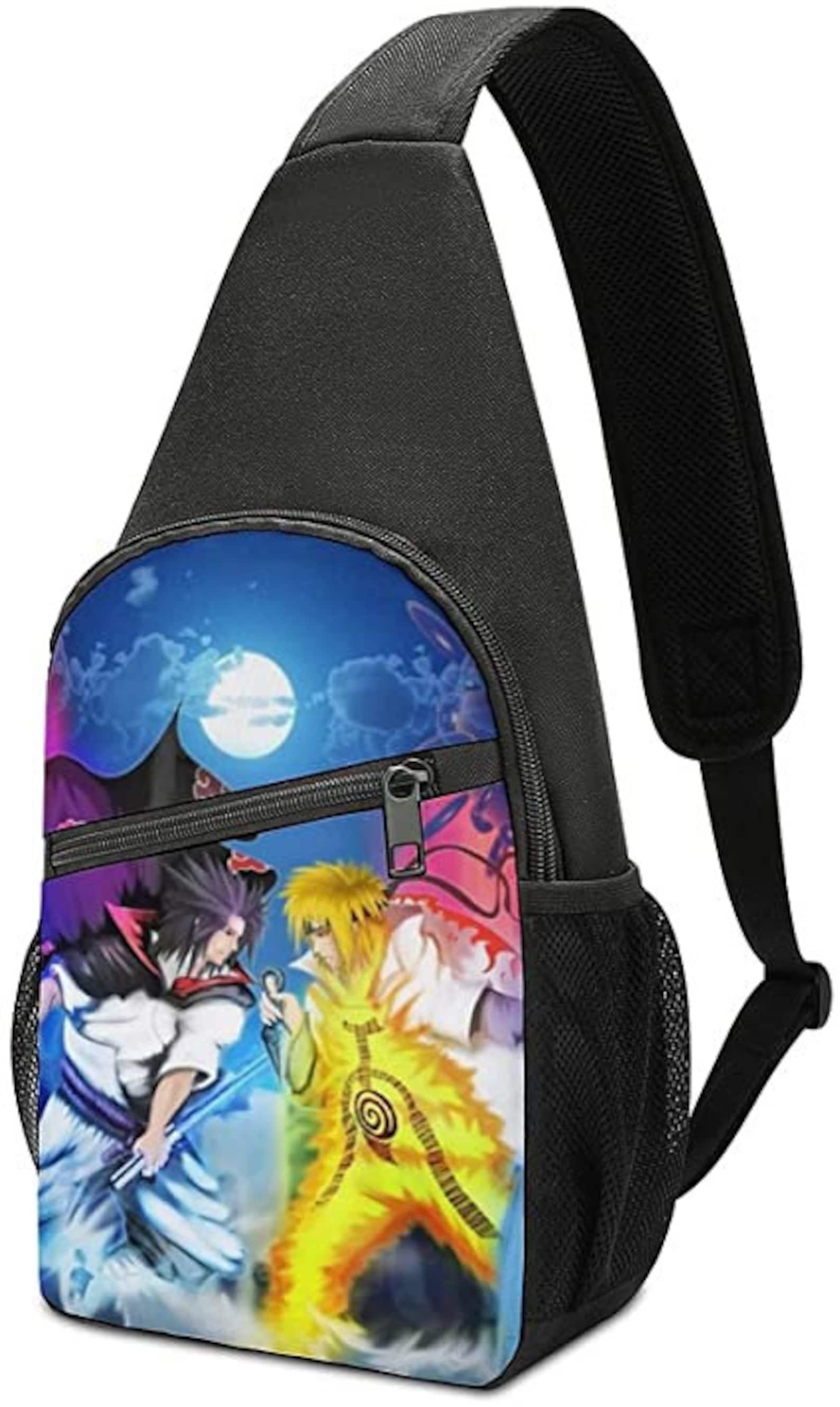 Anime Naruto Sling Bag Chest Shoulder Backpack Crossbody Bags Etsy