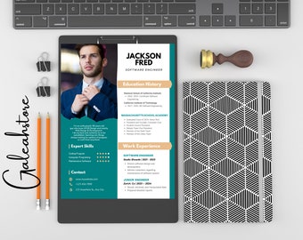 Plantilla de currículum de ingeniero de software: diseño de CV profesional