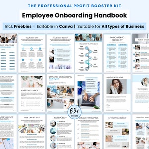 Employee Onboarding Template, New Hire Handbook Training Manual Template, Employee Welcome Packet| Standard Operating Procedure Template pdf