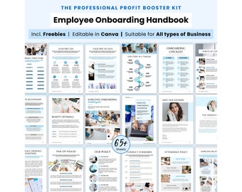 Employee Onboarding Template, New Hire Handbook Training Manual Template, Employee Welcome Packet| Standard Operating Procedure Template pdf
