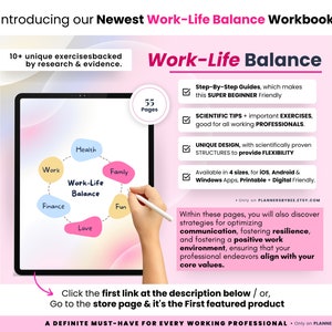 • Work-Life Balance Workbook: https://bit.ly/3WEZyJF