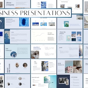 Creative and Modern Business Presentation Template, Modern Business Slides for Powerpoint Presentation, Clean Business Pitch Deck Template