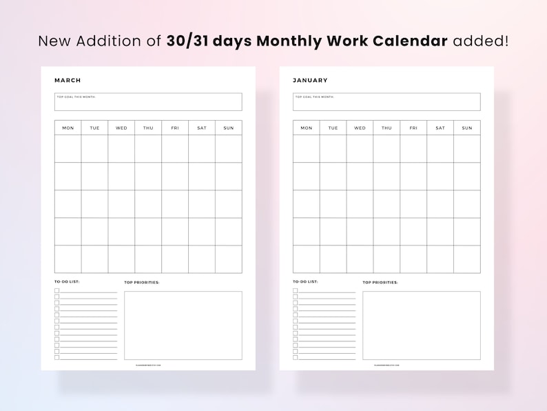 Office Tasks Planner Set Office Organizer Printables Work To Do List Work Schedule Employee Planner Business Meetings Work Emails Tracker image 9