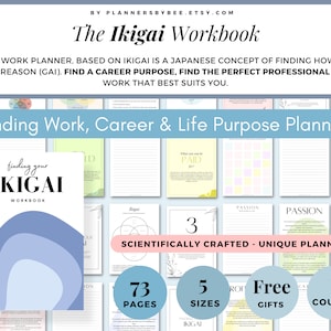 Life Planner Printable Set, Ultimate Planner, Life Planner Binder, Productivity Set, Essentials Self Improvement Planner, Adult ADHD