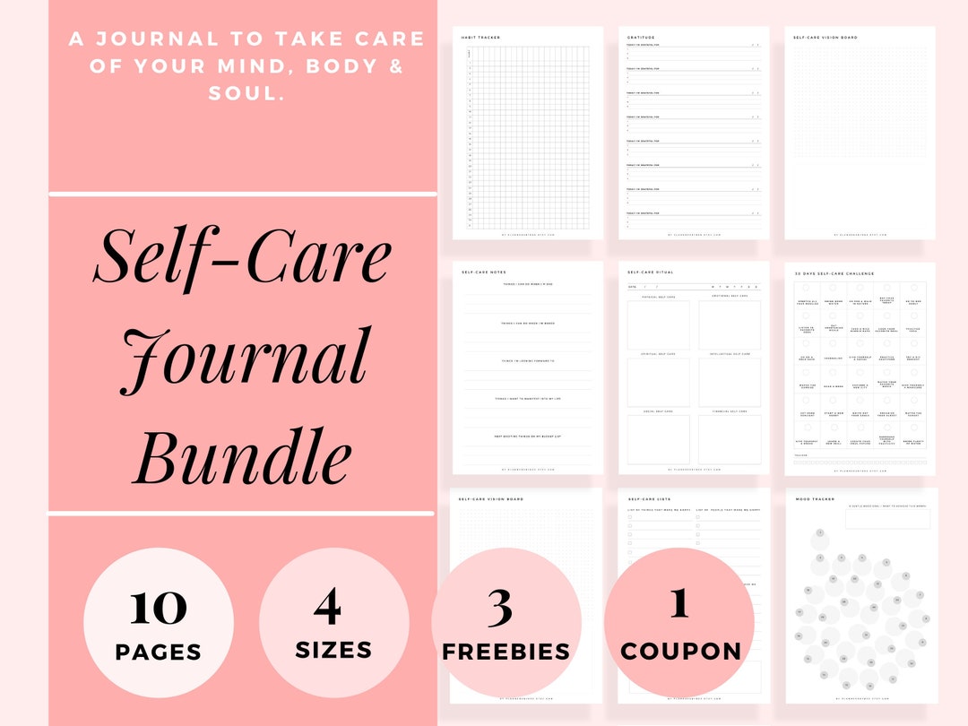 Self Care Planner 2024 Self Care Journal Self Development Self Care