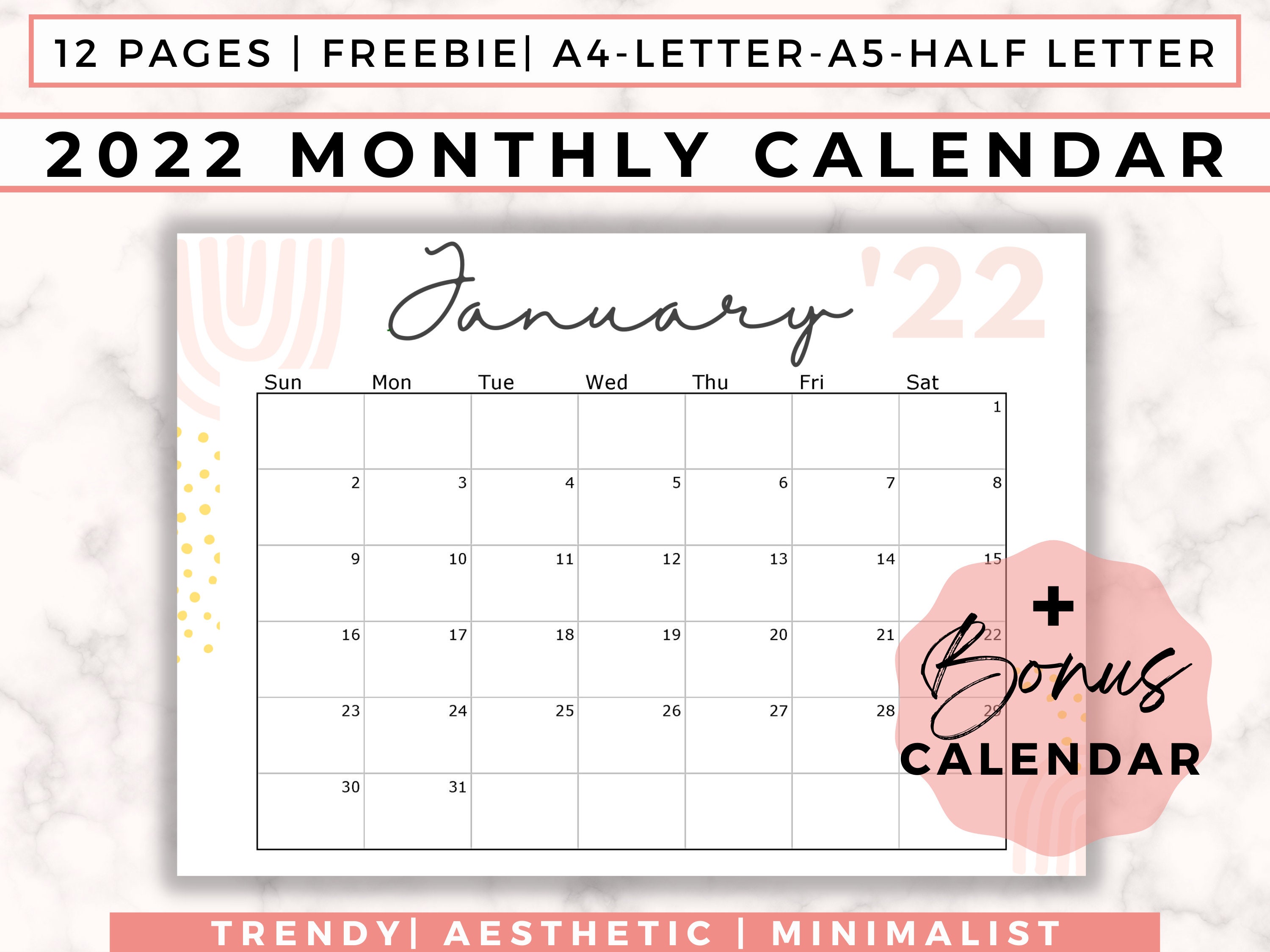 2023-calendar-printable-aesthetic-botanical-calendar-12-etsy-israel-what-is-todays-date-what