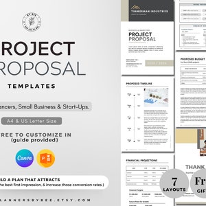 Project Proposal Template, Business Proposal Canva, New Client Onboarding Project Proposal, Presentation, Business Pitch, Client Proposal