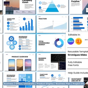 Powerpoint Presentation Marketing Template, Business PPT Team, Conference Powerpoint, Pitch Deck Presentation, Webinar Modern Powerpoint