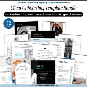Client Welcome Packet, Onboarding Canva Template, Virtual Assistant, Coaching, Interior Design Welcome Guide Package, Services & Pricing PDF