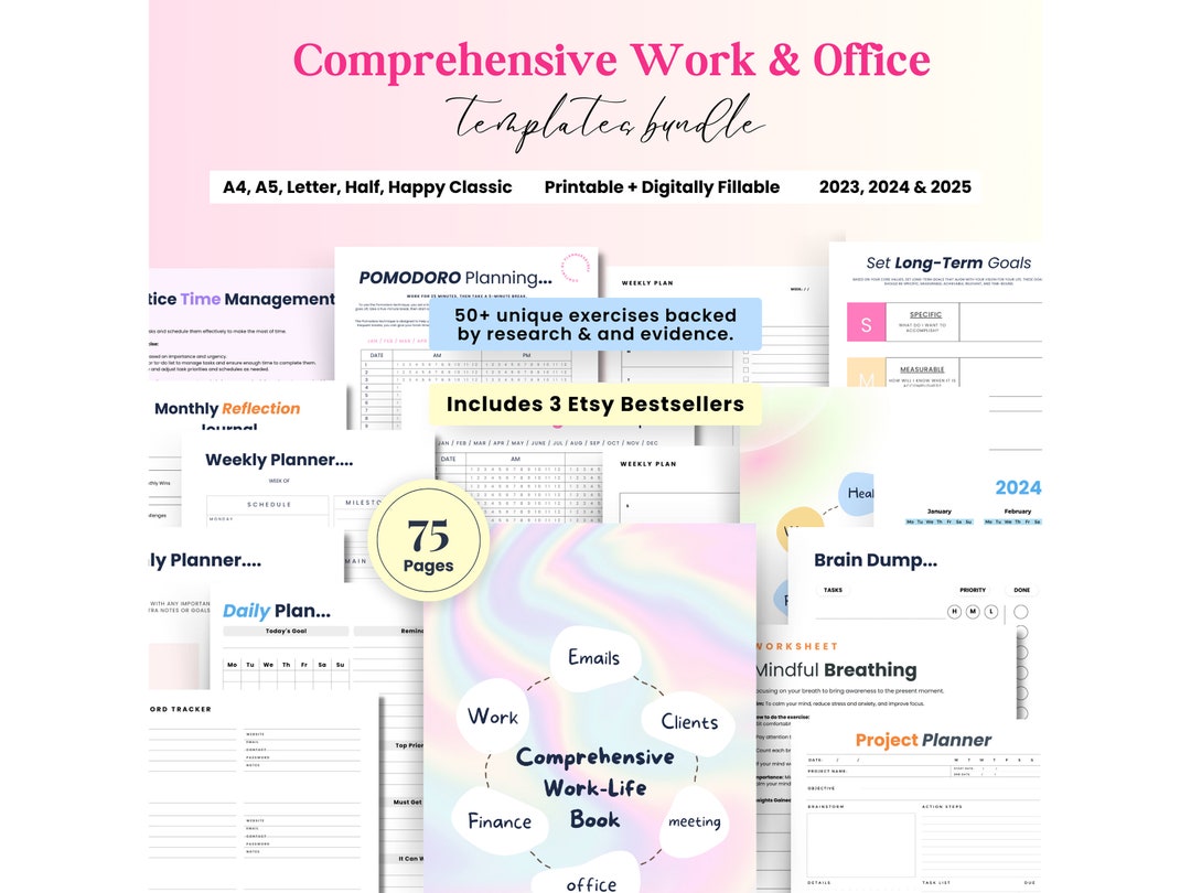 Daily Work Productivity Plan, Office Work-life, Work Week, Work Day ...