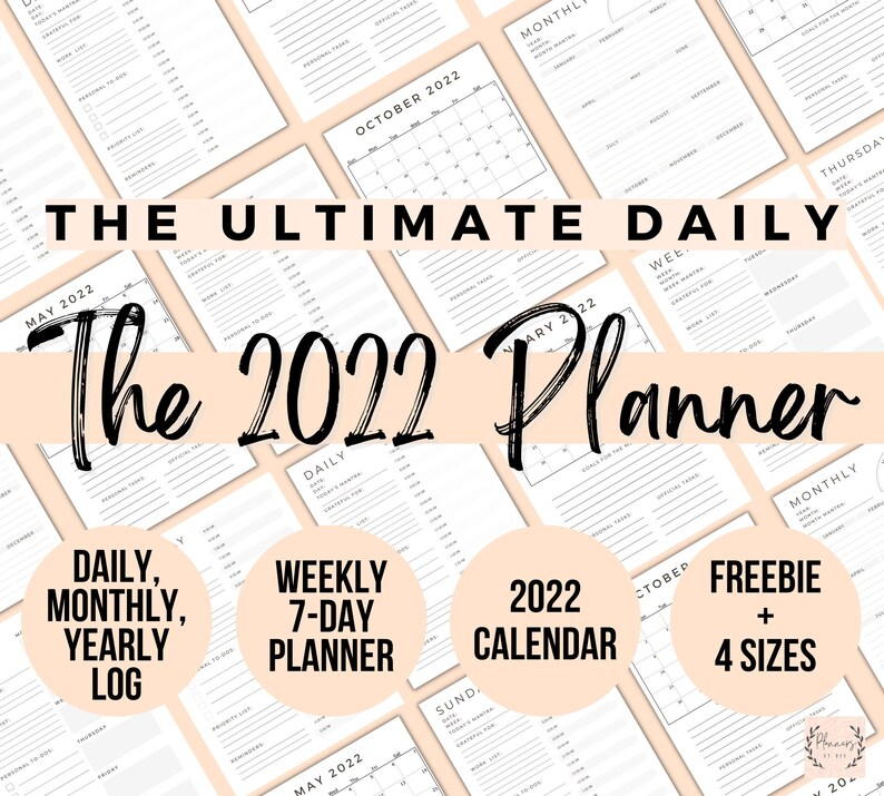 Planner 2023 Printable 2023 Planner Book 2023 Planner Etsy Singapore