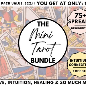Tarot Workbook Bundle, Tarot Spreads, Tarot Spreads, Tarot Stickers Printable,Tarot Print Journal ,Tarot Journal PDF,Printable Tarot Planner